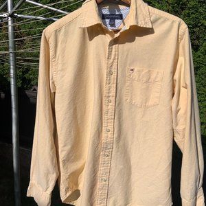Casual Button Down Shirt - Tommy Hilfiger, Size Men's S, 100% Cotton Long-Sleeve